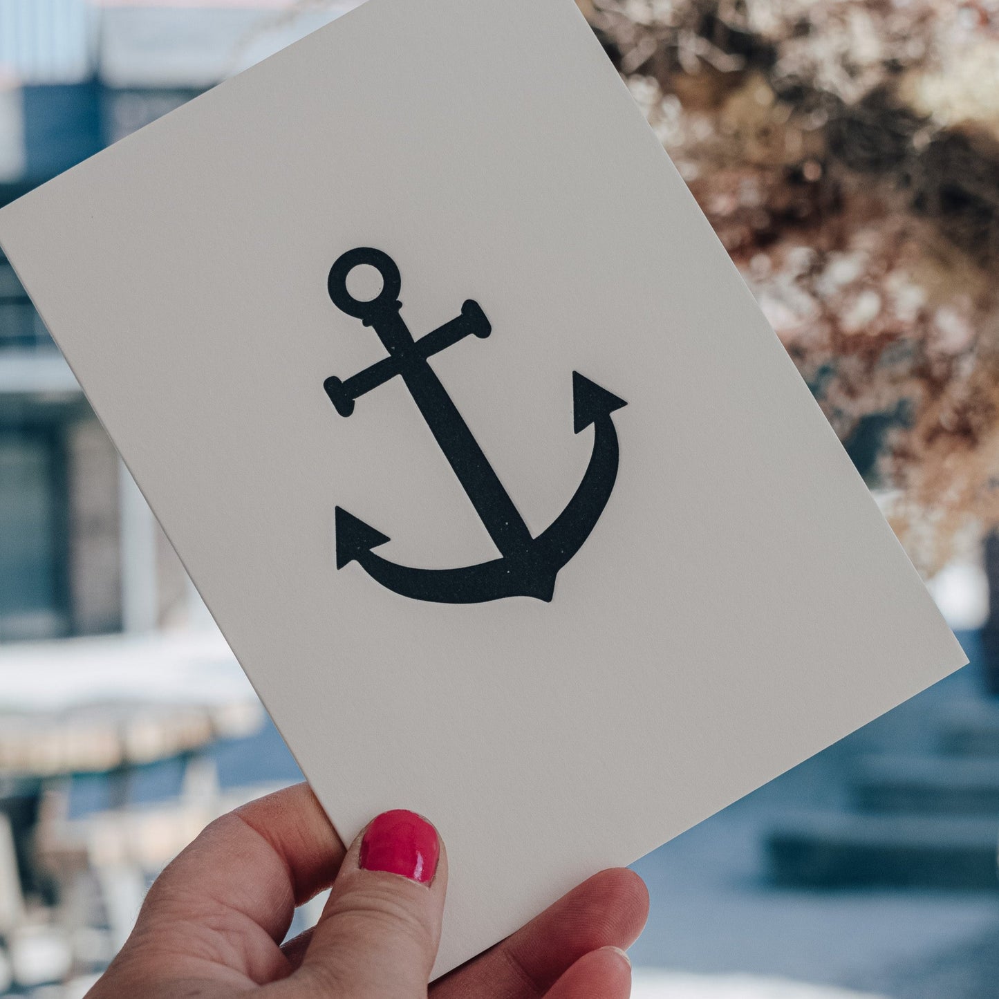 Anchor Birthday Card