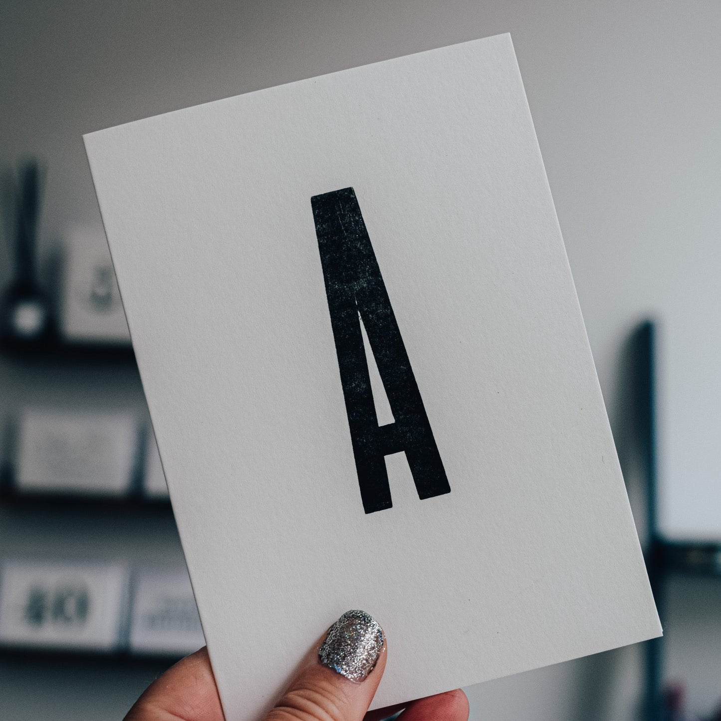 Alphabet Letter Card